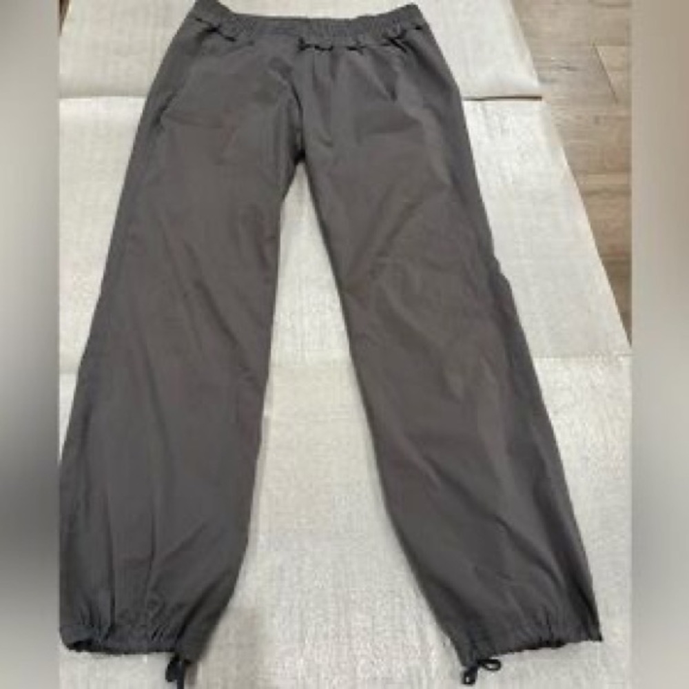 Men's Drawstring Ankle Cargo Pants - Gray
